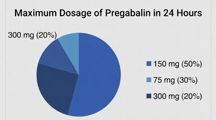 maximum dose of pregabalin in 24 hours