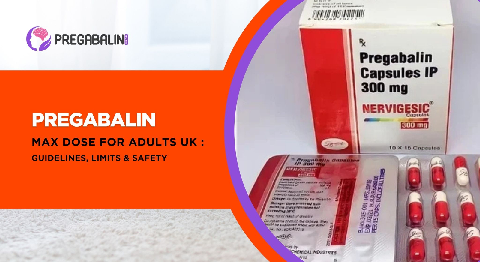 Pregabalin Max Dose for Adults in the UK