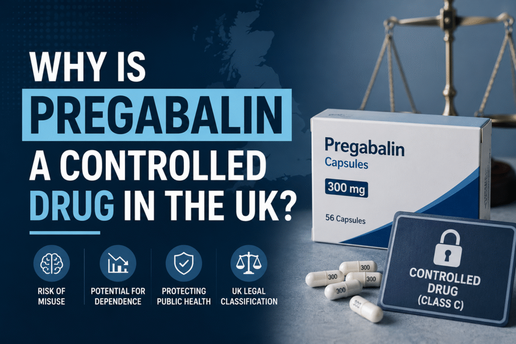 Why Is Pregabalin a Controlled Drug in the UK